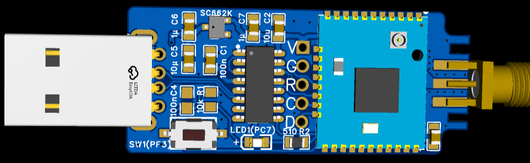 picture of diy usb dongle