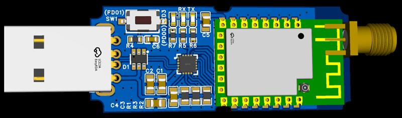 picture of diy usb dongle